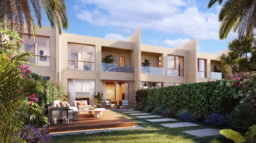 2-bedroom townhouse · garden side