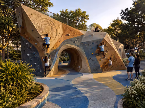 Climbing wall
